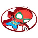 Creative Personality Cartoon Image Led Ceiling Lamp For Childrens Room