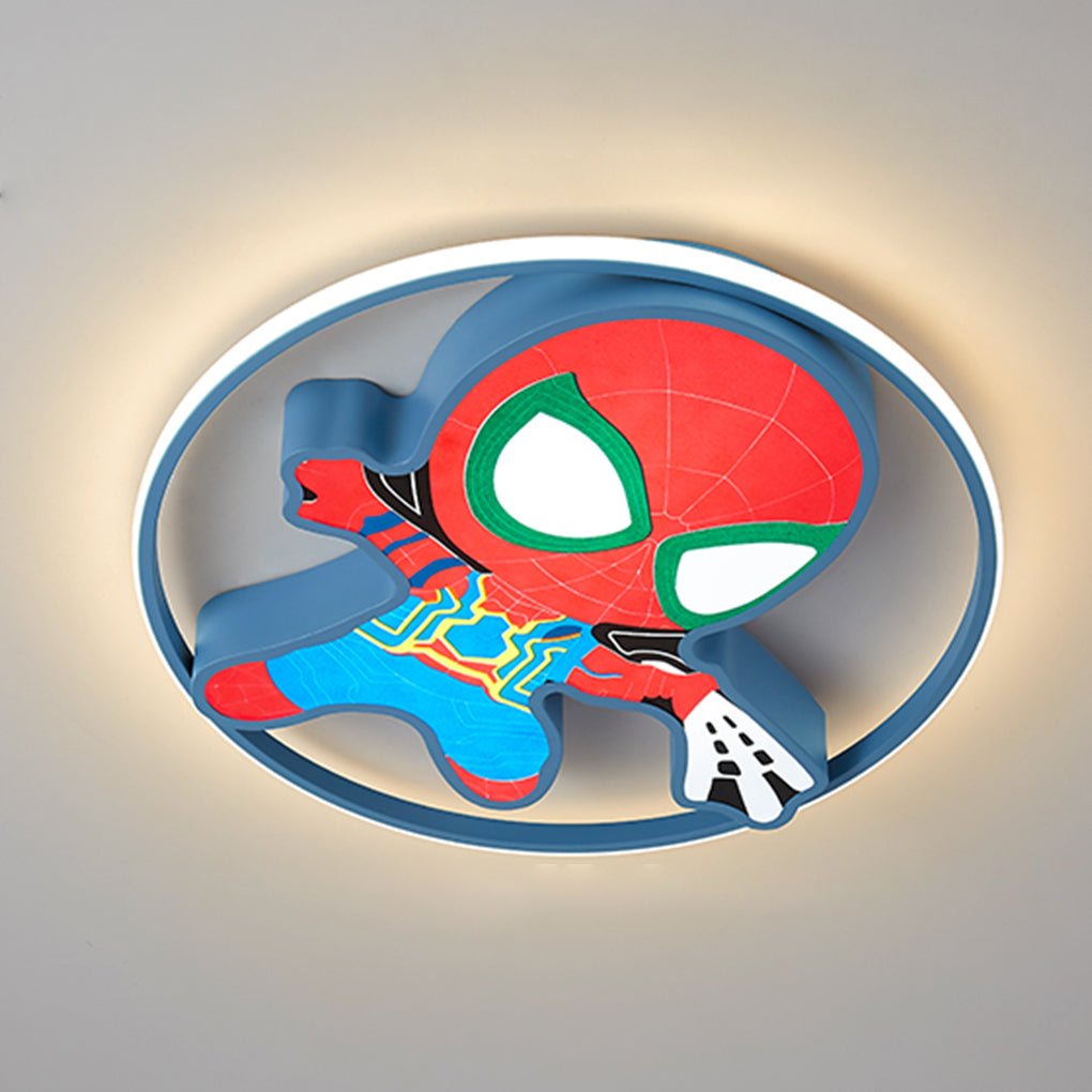 Creative Personality Cartoon Image Led Ceiling Lamp For Childrens Room
