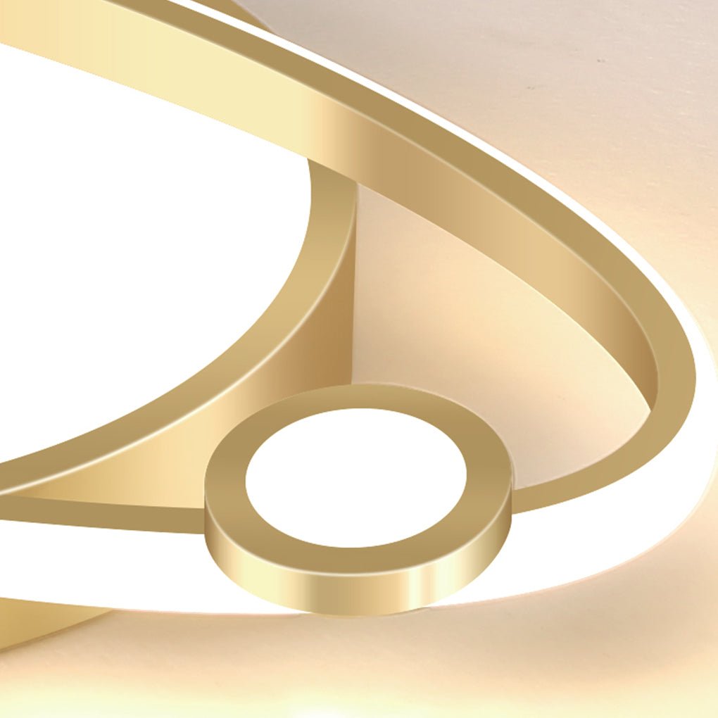 Creative Personalized Intelligent Control 3 Color Adjustable Light Led Ceiling Light