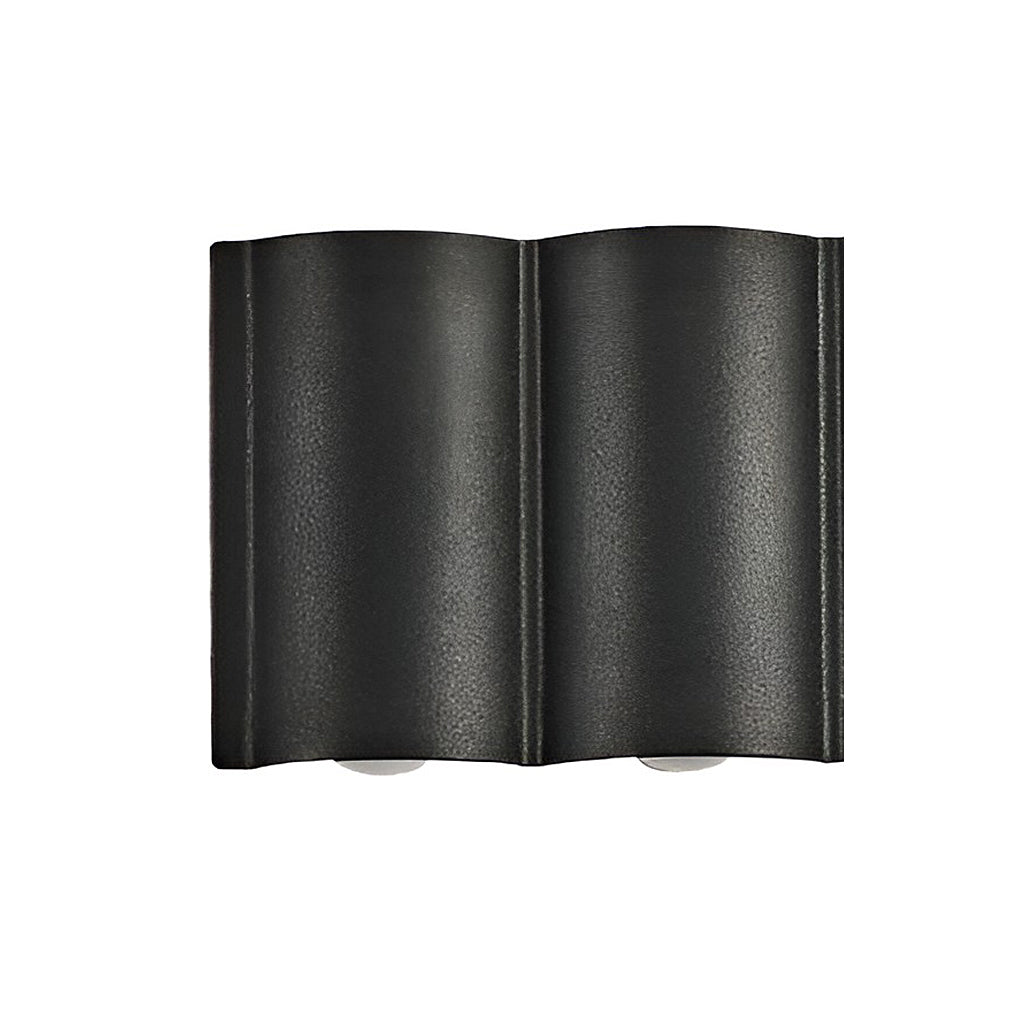 Creative Wave Arc Design Up And Down Lights Led Outdoor Wall Lights Wall Sconces Waterproof