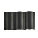 Creative Wave Arc Design Up And Down Lights Led Outdoor Wall Lights Wall Sconces Waterproof