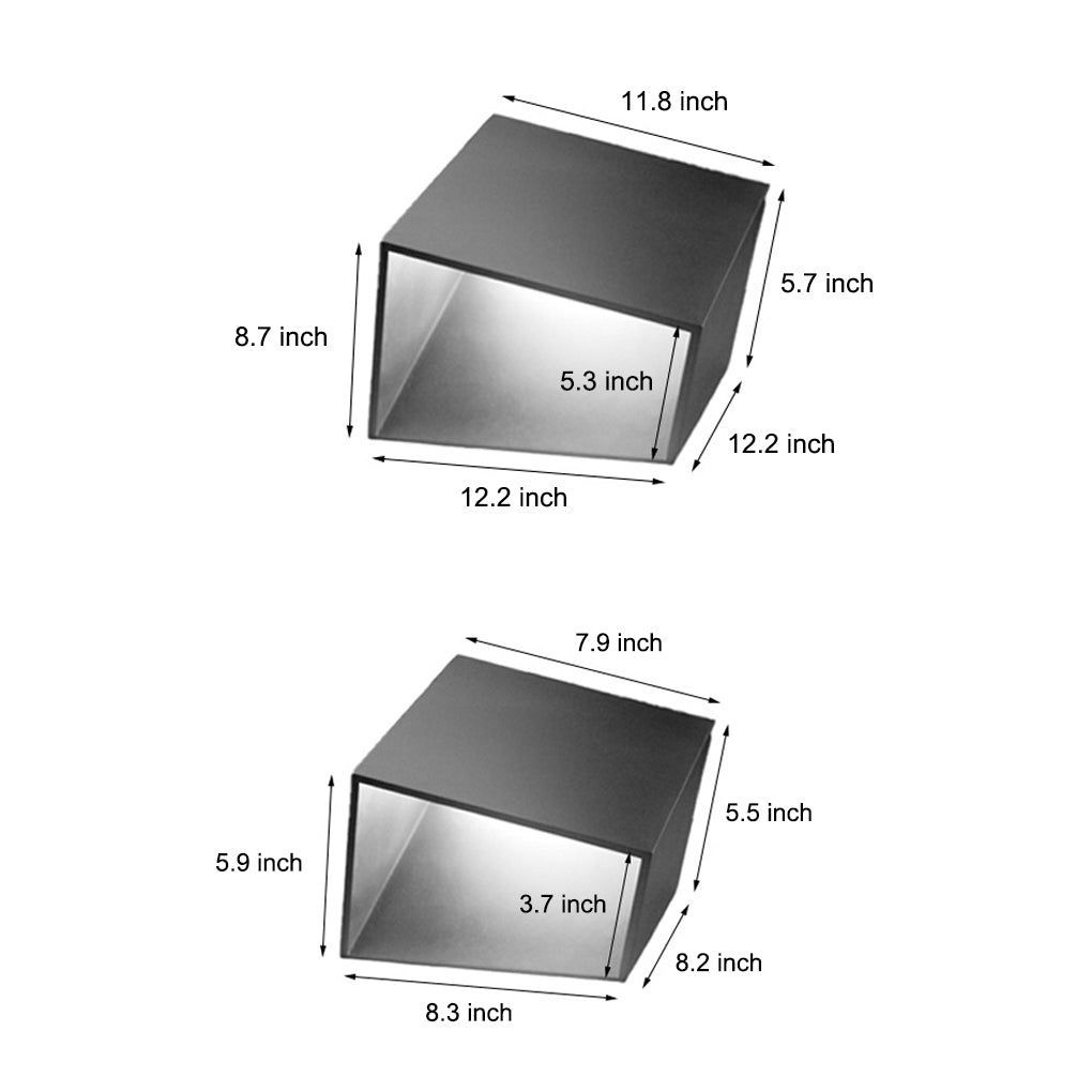 Cube Path Light – Modern Geometric Outdoor Landscape Bollard
