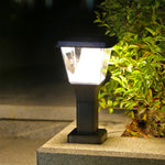 Modern Minimalist LED Bollard Light for Garden Paths – 6.5" Outdoor Landscape Lighting
