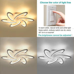 Aurelia Curved LED Flush Mount Ceiling Light in Acrylic and Aluminum