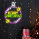 Lumière de Noël LED en Acrylique — Guirlande Murale Festive