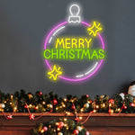 Lumière de Noël LED en Acrylique — Guirlande Murale Festive