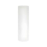Cylinder PE LED Outdoor Floor Lamp with Remote Control, RGB Color Changing