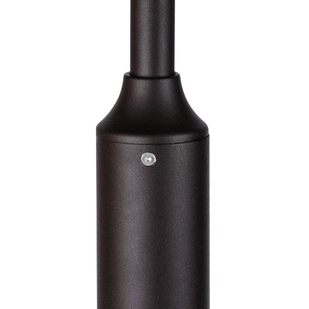 Minimalist Gooseneck Pathway Light with Warm LED Glow for Modern Gardens