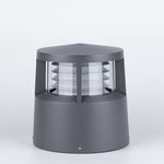Nordic Minimalist LED Bollard Path Light in Sand Gray