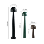 Modern Mushroom Landscape Garden Lights – Weatherproof Outdoor Bollard Lighting