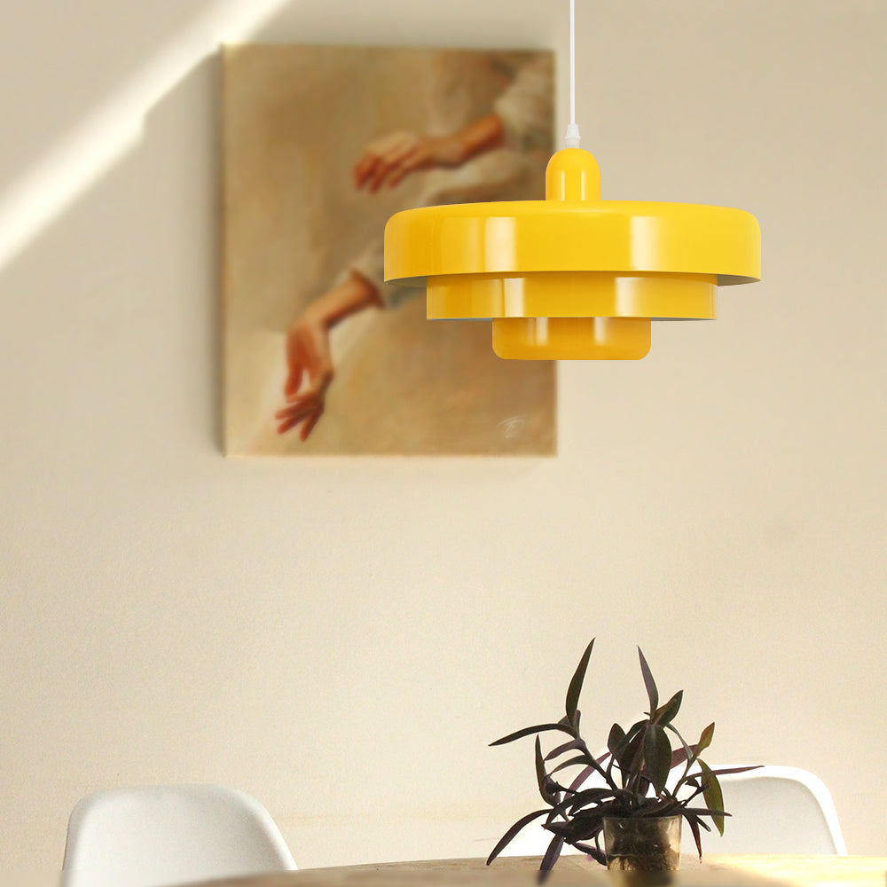 Alloliving Creative Retro Orange Chandelier