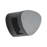 Tri-Directional LED Outdoor Wall Sconce in Bluish-Gray Aluminum