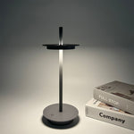 Aria Portable LED Table Lamp – Modern Cordless Metal Buffet Lamp with Dimmable Light