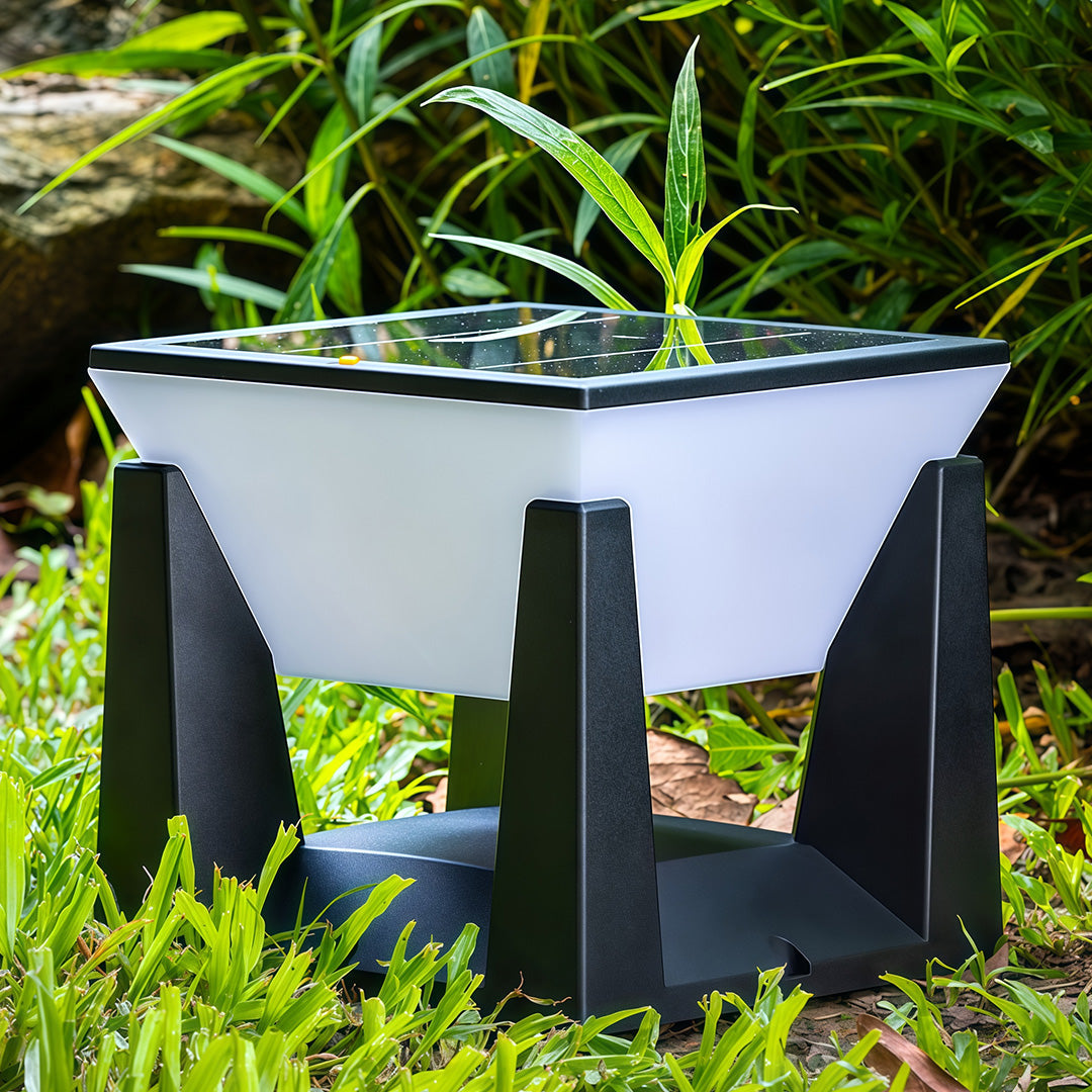 Solar-Powered LED Bollard Light for Modern Landscape Illumination