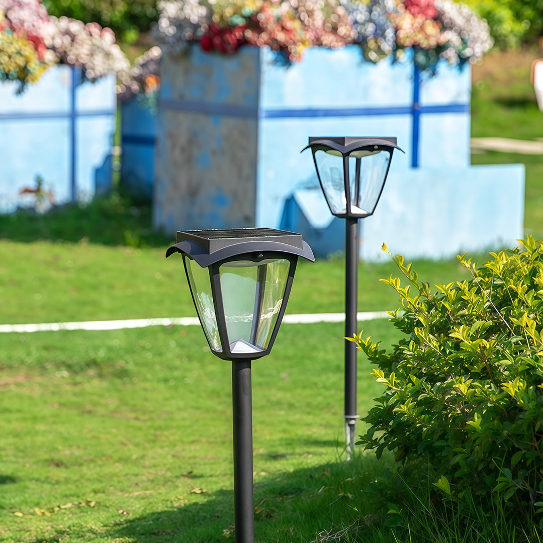 Solar Path Light with Dual Color Temperature for Modern Landscapes