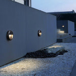 Geometric LED Step Lights for Outdoor Architecture, Minimalist Flush Mount