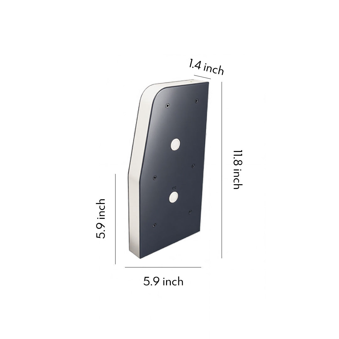 Architectural Flush Mount Step Light in Stainless Steel for Outdoor Walkways