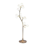 Cotton Tree Floor Lamps, Set of 6 – Gold Iron Sculptural Lighting for Weddings and Interiors