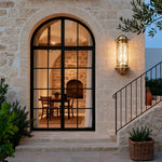 Aurelia Copper Outdoor Wall Sconce – European Vintage Lantern for Facades & Entryways
