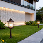Modern LED Post Light with E26 Base for Outdoor Garden and Pathway