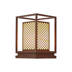 Marble LED Bollard Light for Courtyards, Walkways, and Gardens
