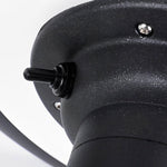 Modern Solar Path Lights in Black Aluminum for Garden and Walkway