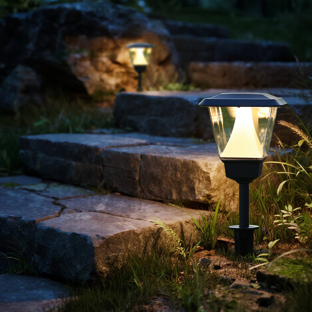 Modern Minimalist LED Lawn Light with Warm 3000K Glow