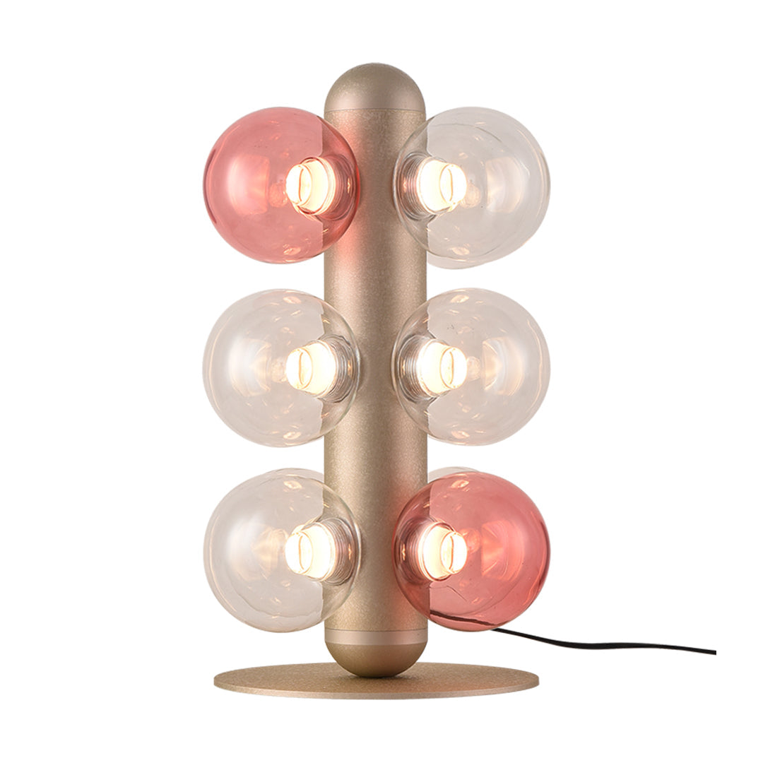 Aurelia Glass Bubble Table Lamp – Nordic Minimalist LED Desk Light