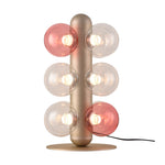 Aurelia Glass Bubble Table Lamp – Nordic Minimalist LED Desk Light