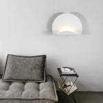 Modern White Iron LED Wall Sconce with Three Color Temperatures