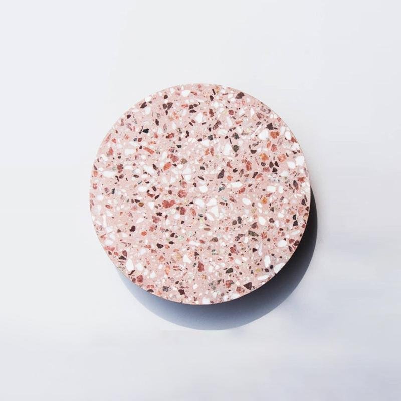Lunar Terrazzo LED Outdoor Wall Sconce | Waterproof Minimalist Porch Light