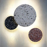 Lunar Terrazzo LED Outdoor Wall Sconce | Waterproof Minimalist Porch Light