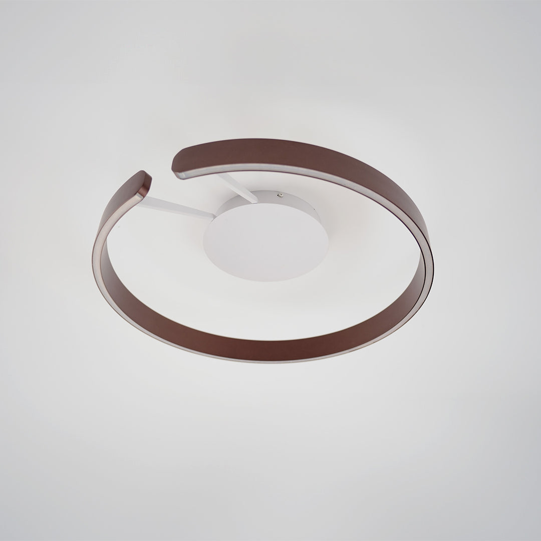 Halo LED Flush Mount Ceiling Light in Minimalist Ring Design