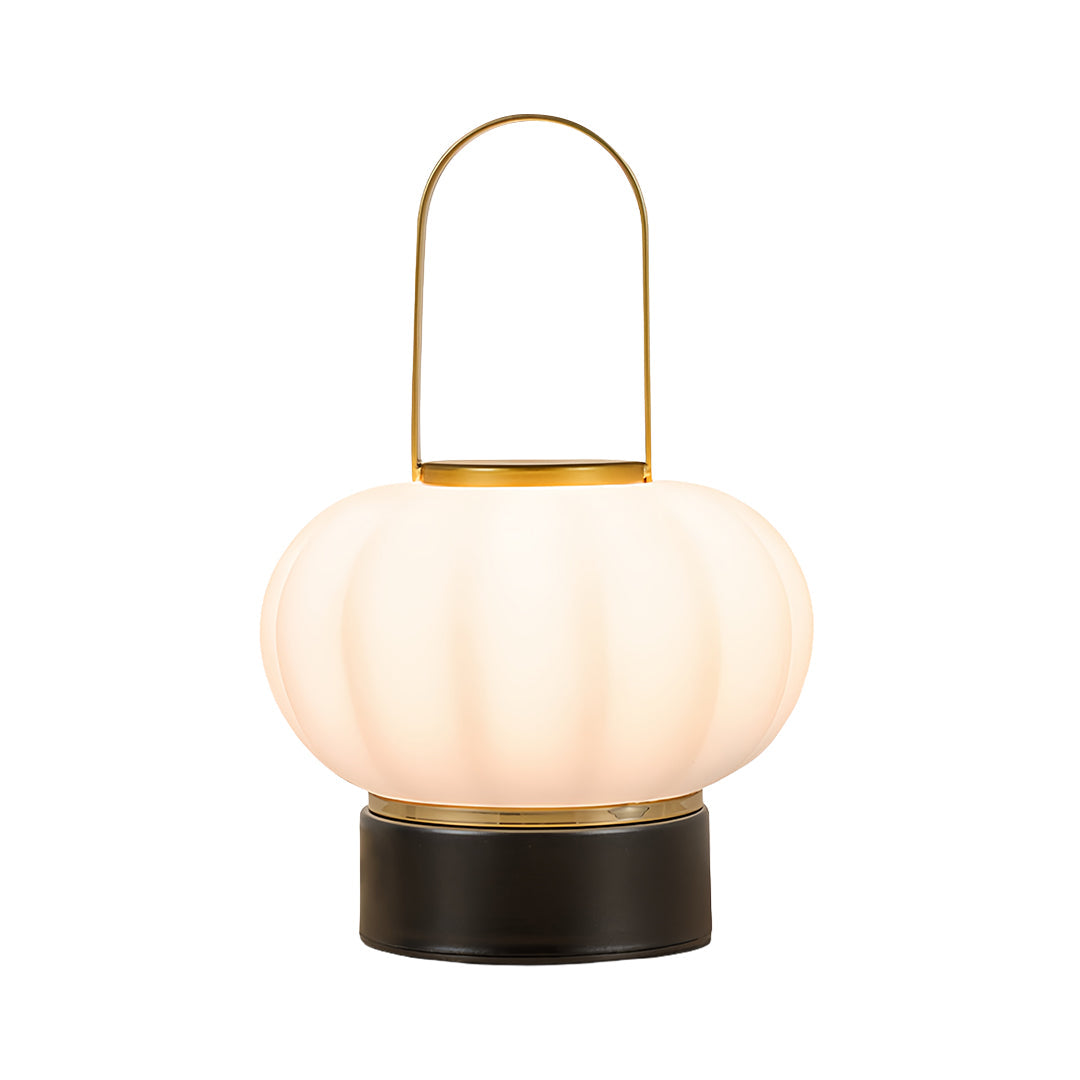 Aurora Lantern Table Lamp – Portable Nordic LED Accent Light with Dimmable Warm to Cool Glow