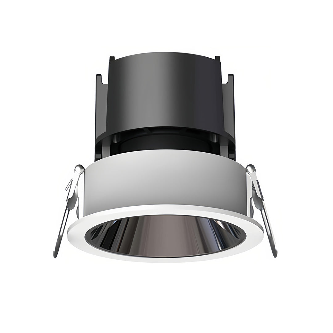 Recessed LED Ceiling Spotlights with Anti-Glare Optics for Modern Interiors