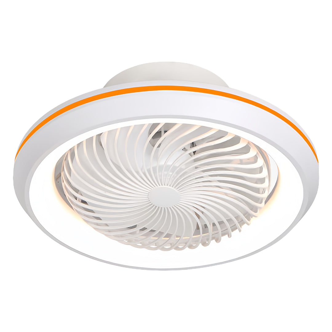 Aura 7-Blade Ceiling Fan with Integrated LED Light and Remote