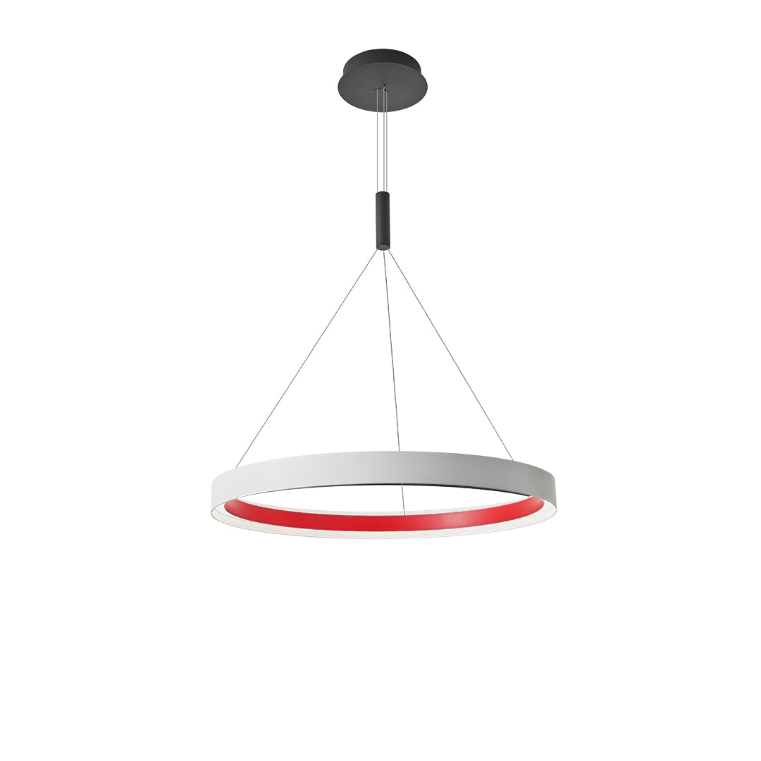Lumina Ring Chandelier – Modern Minimalist LED Ceiling Light