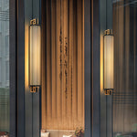 Outdoor Linear LED Wall Light in Stainless Steel, Modern Waterproof Sconce