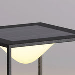 Modena Square Post Light in Stainless Steel for Outdoor Pillar Mounting
