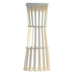 Modern Outdoor Lantern in Black Stainless Steel with LED