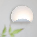 Modern White Iron LED Wall Sconce with Three Color Temperatures