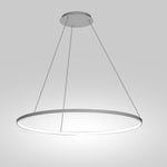 Starto 24 Acrylic Big Ring Opal Shade Single Pendant Light