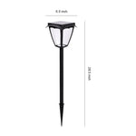 Solar Path Light with Dual Color Temperature for Modern Landscapes