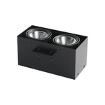 Modern Square Recessed Ceiling Lights with Adjustable Gimbal, 4-Pack LED Downlights