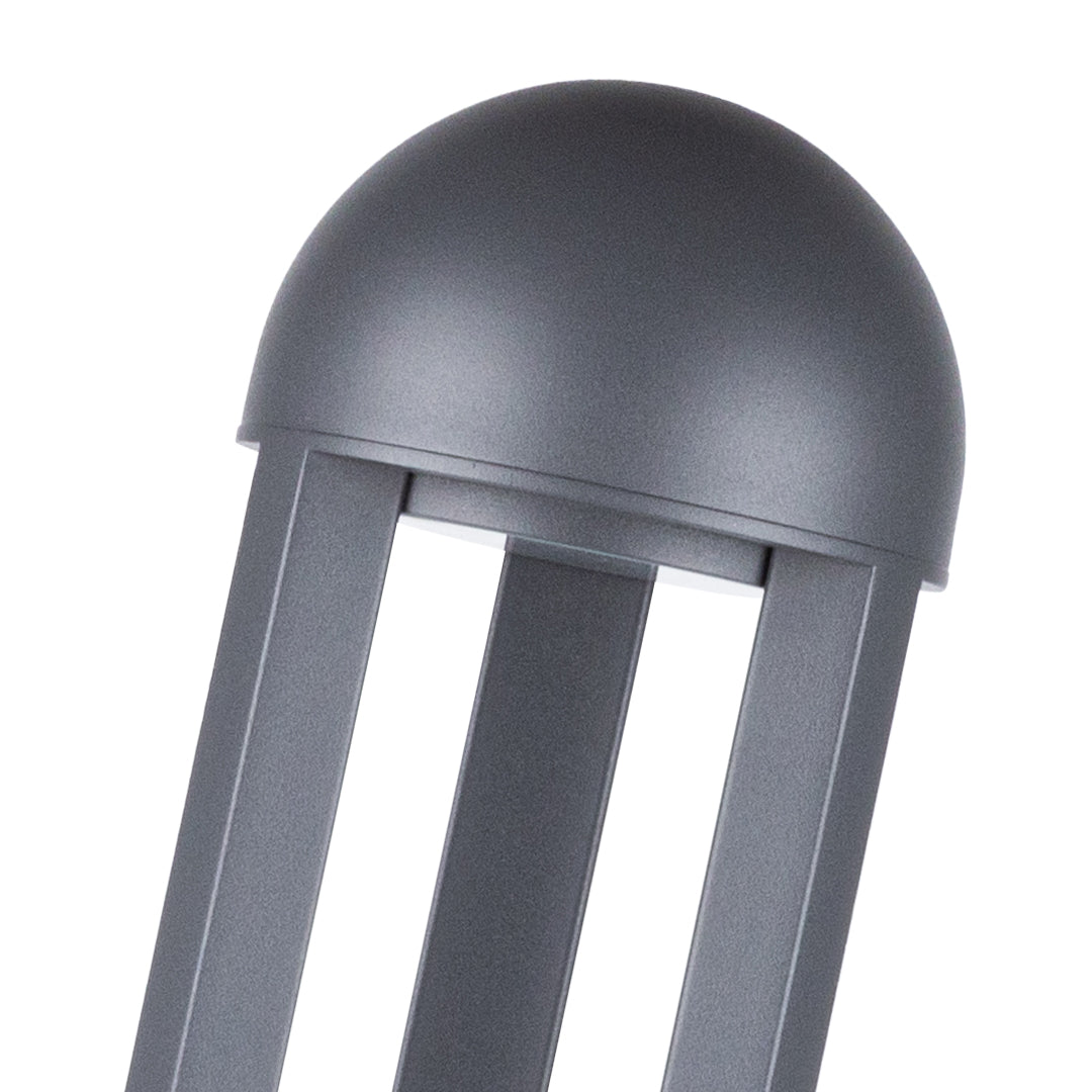 Modern Garden Bollard Light with Die-Cast Aluminum Body
