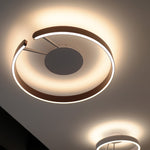 Halo LED Flush Mount Ceiling Light in Minimalist Ring Design
