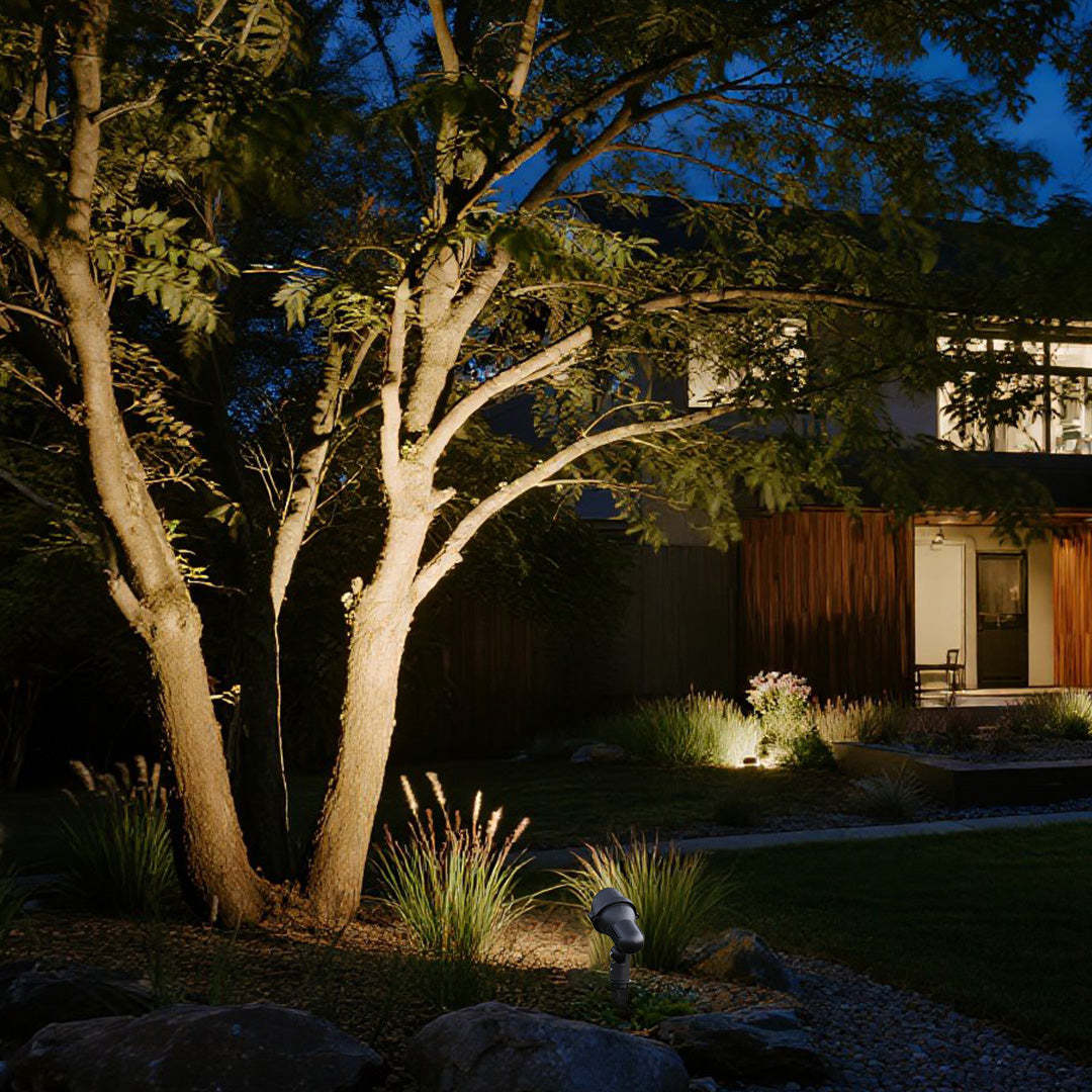 Nordic Minimalist LED Ground Stake Spotlight for Modern Landscapes