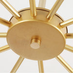 Aurelia Glass Globe Sputnik Chandelier – Nordic LED Ceiling Light