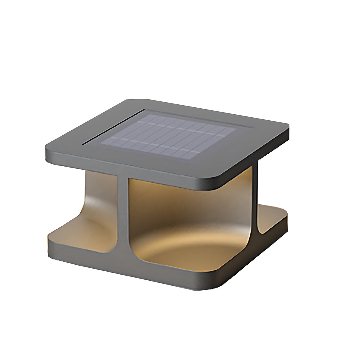 Modern Stainless Steel Square Post Lights for Courtyard and Garden