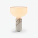 Arno Sphere Marble Table Lamp – Modern Sculptural LED Desk Light